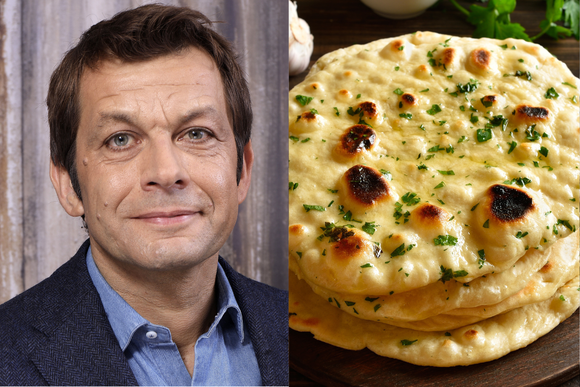 Laurent Mariotte revisite la recette du cheese naan avec un fromage typique de nos régions