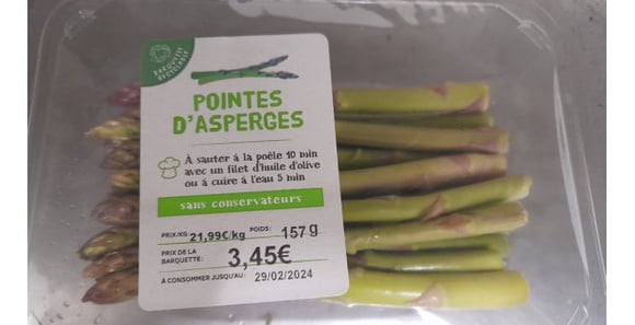 Rappel produit : ces asperges vertes vendues partout en France sont contaminées par une substance chimique