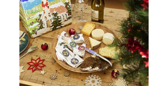 Calendrier de l'Avent 100% fromages. La boîte du fromager