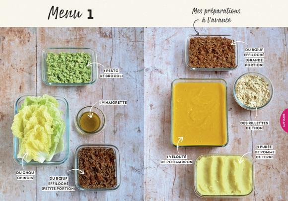 5 plats prêts en 20 minutes avec notre menu Batch Cooking de l'automne