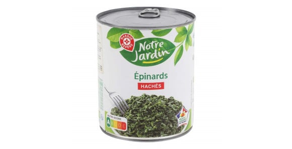 Rappel produit : des épinards en conserve vendus chez E. Leclerc contaminés par des métaux lourds