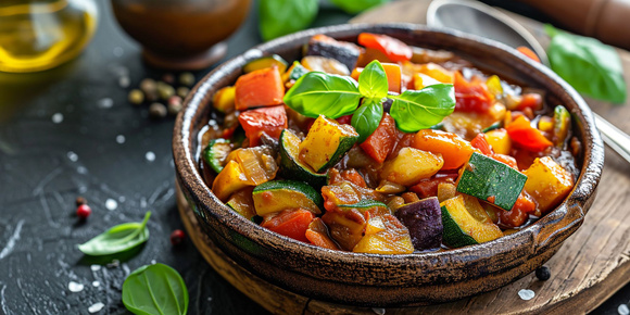 Le chef Jean-François Piège partage sa version de la ratatouille pour mettre du soleil dans vos assiettes cet été !