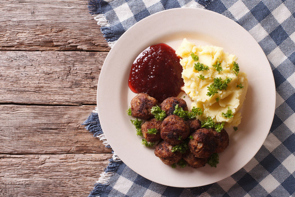 Boulettes de viande comme chez Ikea. Adobestock