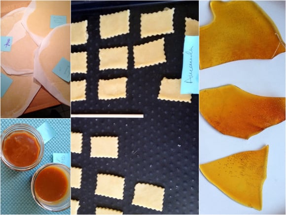 Les tests de chaque recette 
