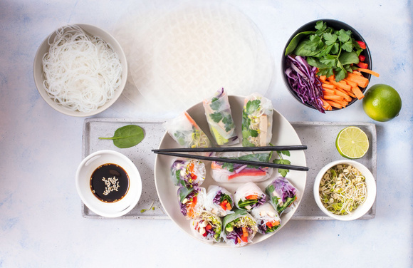 Le top 5 des recettes de rouleau de printemps