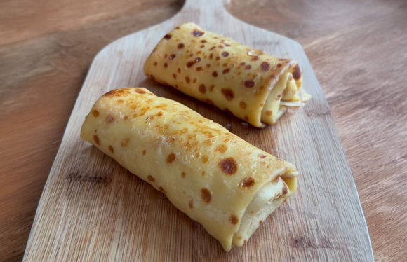 On a retrouvé la recette pour refaire les crêpes jambon béchamel de notre enfance comme à la cantine