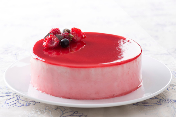 Bavarois aux fraises. 750g