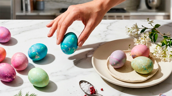 Découvrez comment colorer naturellement vos œufs de Pâques avec les ingrédients de vos placards
