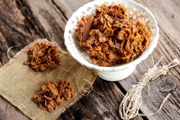 Roses des sables au chocolat. Adobestock