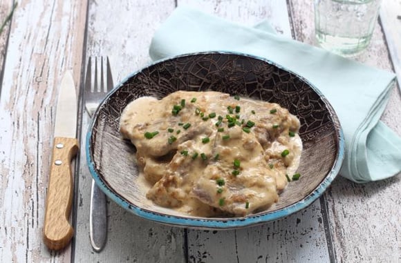 Escalopes de veau au marsala. Silvia Santucci