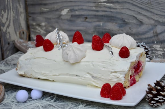 Comment faire une bûche de Noël avec une crème au mascarpone