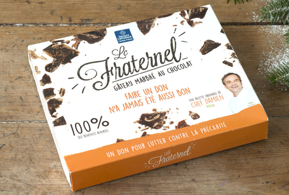 Le Fraternel, le gâteau solidaire à offrir et à partager à Noël