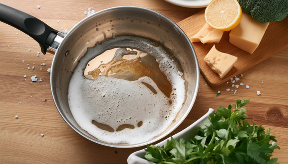 Comment récupérer l’intérieur d’une poêle brûlée sans risquer de l'abîmer ? Voici une méthode facile