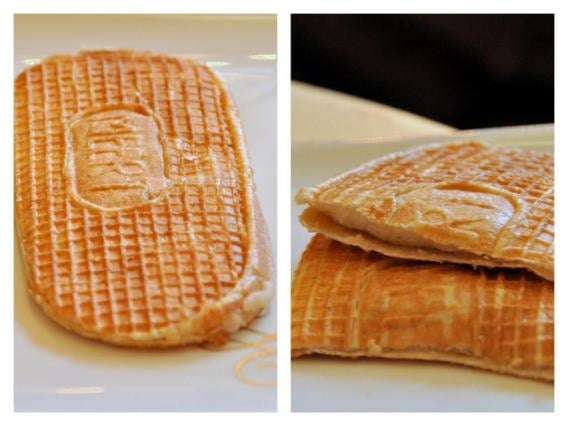 Gaufres flamandes fourrées.