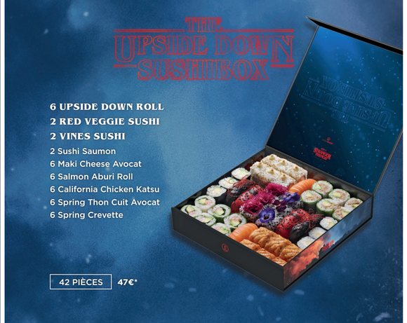 Strangers Things : et si vous testiez ces sushis et makis dédiés à la série Netflix ?