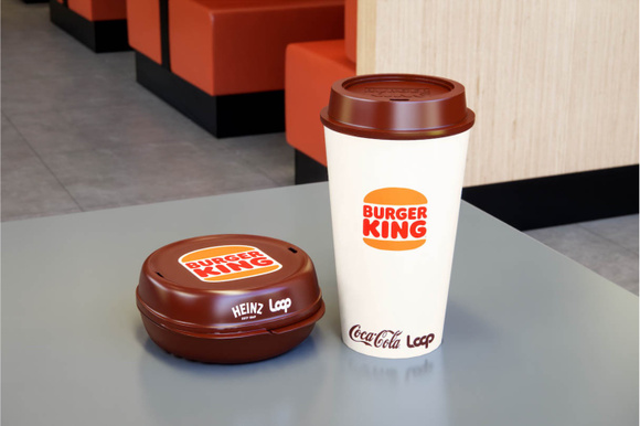 @ Burger King/ Contenants réutilisables 