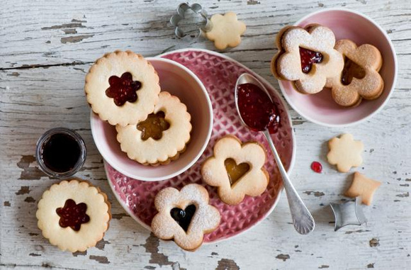 Sablés à la confiture. Silvia Santucci