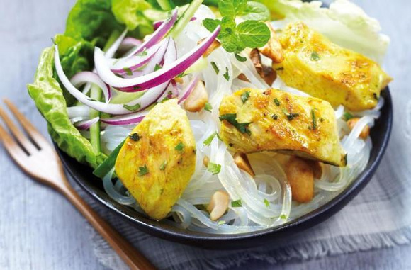 Salade de poulet façon thaï, taboulé, frites d’aubergines au four… Votre menu healthy de la semaine du 8 au 12 août par 750green