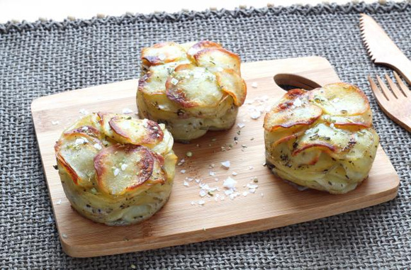 Mille-feuille de pommes de terre. Silvia Santucci