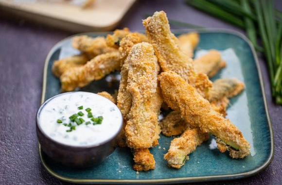 Yoann Gloaguen Frites de courgettes 