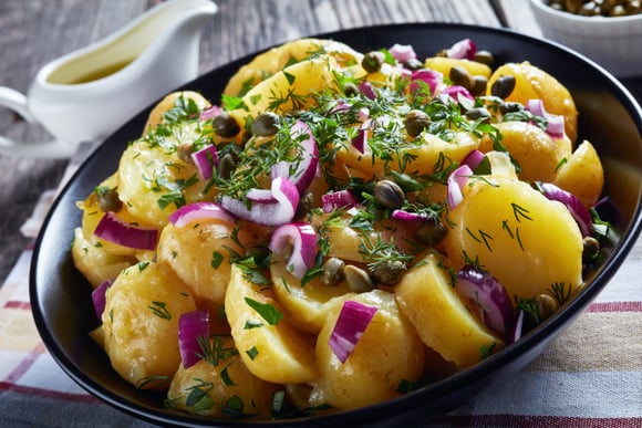 Salade de pommes de terre :  c'est la bonne manière de les cuire pour un résultat parfait !