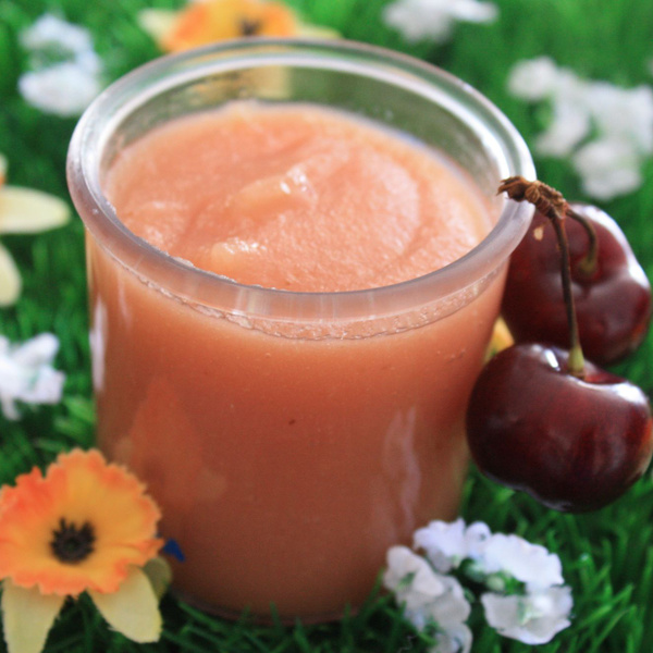 Recette Compote Pomme Cerise 750g