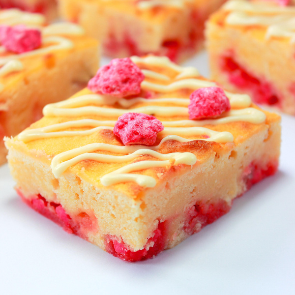 Recette Brownies Chocolat Blanc Et Pralines Roses En Video