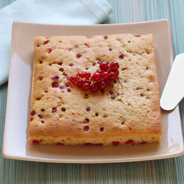 Recette Moelleux Amandes Et Groseilles En Video