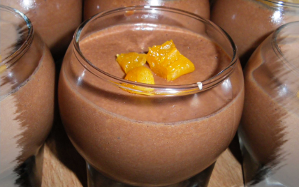 Mousse Au Chocolat Au Lait à La Lavande Et à Labricot