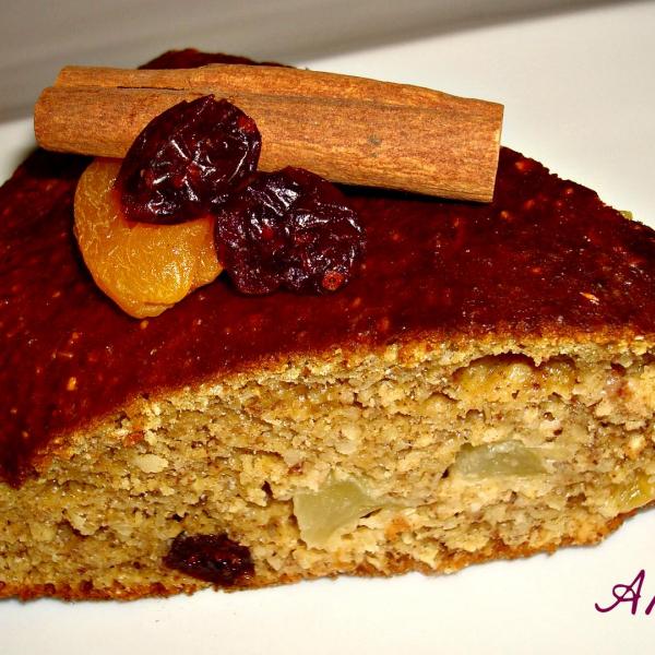 Recette Gateau Moelleux Aux Cranberries Poires Son D Avoine Sans Beurre 750g