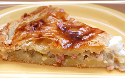 Recette Tourte Aux Pommes De Terre Et Lardons 750g