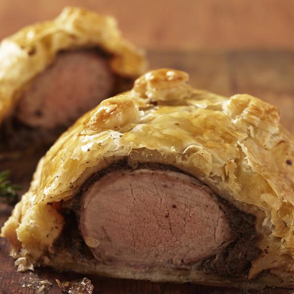 Recette Filet Mignon En Croute A La Poitrine Fumee Et Moutarde