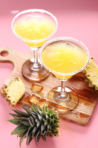 Recette Punch A L Ananas Et Au Champagne En Video