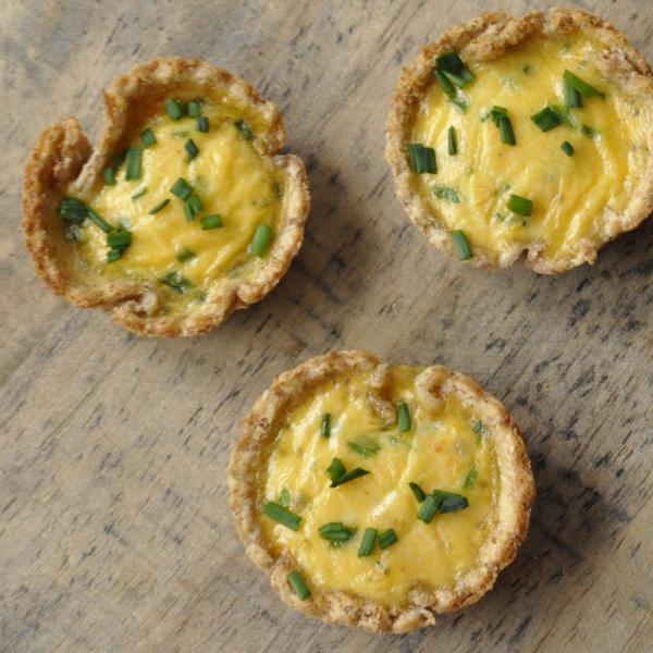 Mini Tartelettes Au Pain De Mie Fromage De Chèvre Ciboulette