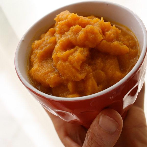 Recette Puree De Carottes Et De Radis Rose Sans Gluten Et Sans Lait 6 12 Mois En Video