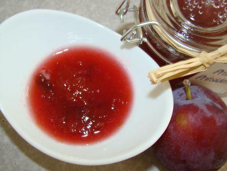 Confiture De Prunes Rouges