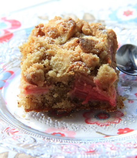 Recette Gateau A La Rhubarbe Facon Crumble En Video