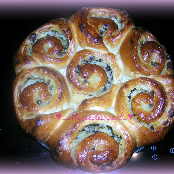 Recette Chinois Creme Patissiere Et Pepites De Chocolat En Video