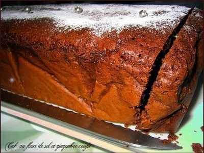 Recette Cake A La Fleur De Sel Et Gingembre Confit 750g