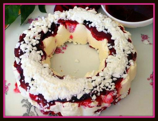 Recette Un Delicieux Vacherin Au Cassis Meringue 750g
