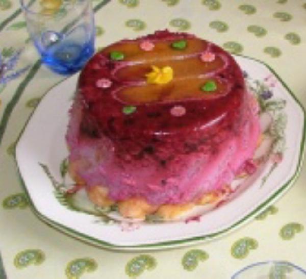 Recette Charlotte A La Mousse De Fruits Rouges Et De Chocolat Blanc 750g