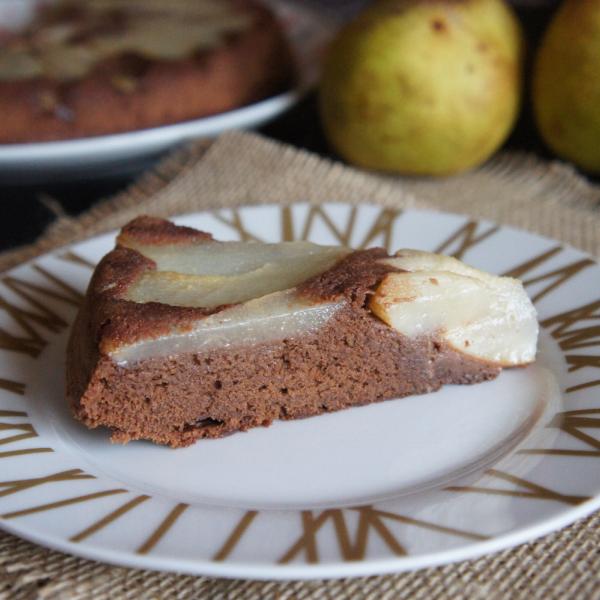 Recette Gateau Ultra Moelleux Au Chocolat A La Poire Et Au Gingembre En Video