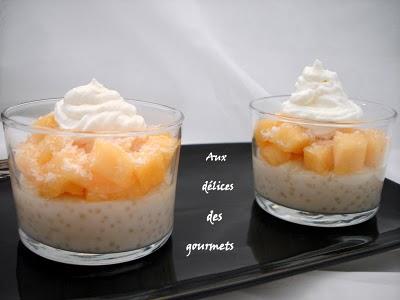 Recette Verrines Aux Perles Du Japon Et Au Melon 750g