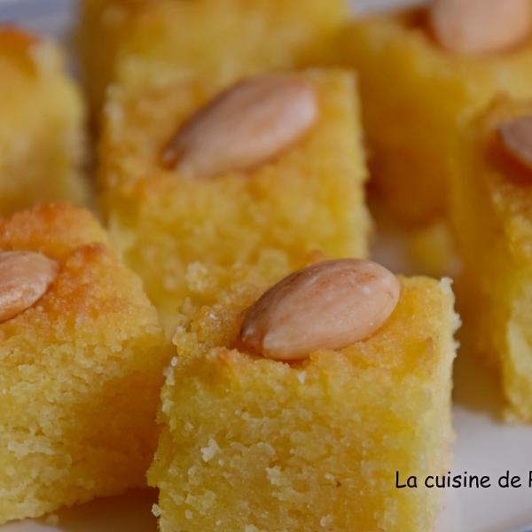 Recette Basboussa Aux Amandes En Video