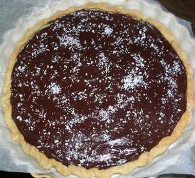 Recette Tarte Au Chocolat Sur Lit De Poires 750g