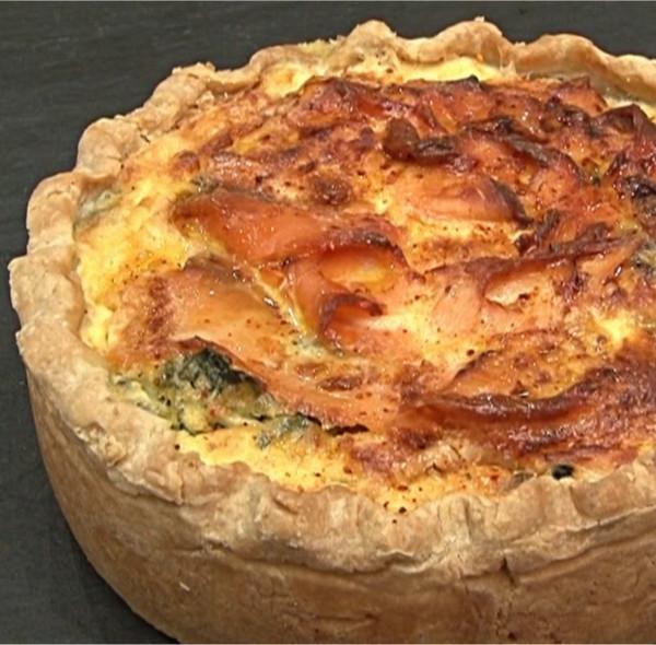 Recette Tarte Aux Epinards Et Au Saumon En Video