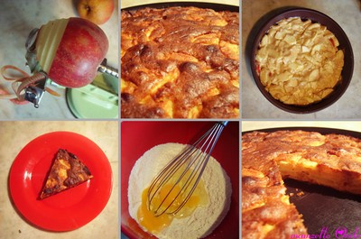 Recette Le Gateau Trop Facile Aux Pommes 750g