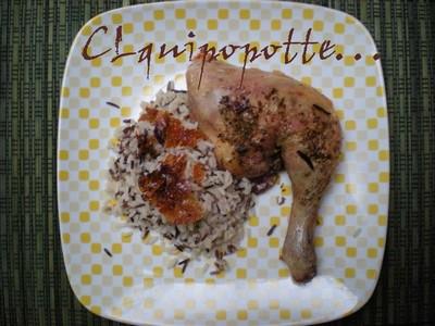 Papillotte De Cuisse De Poulet