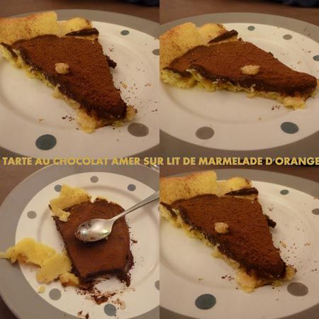 Recette Tarte Orange Chocolat 750g