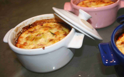 Recette Cocotte De Flan De Poireaux Au Jambon 750g